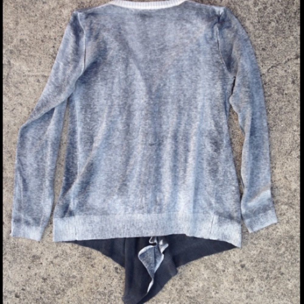 New Hem & Thread acid wash cardigan. Small - Picture 2 of 3